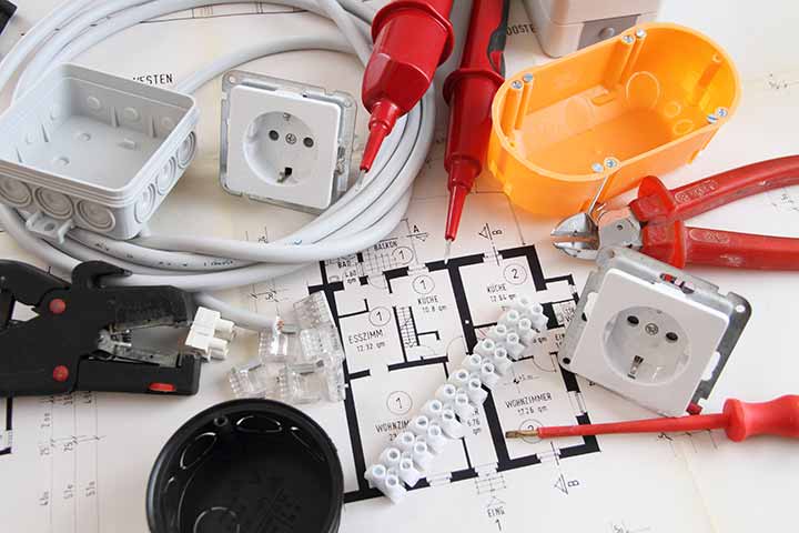 Fachgerechte Elektroinstallation mit Planung